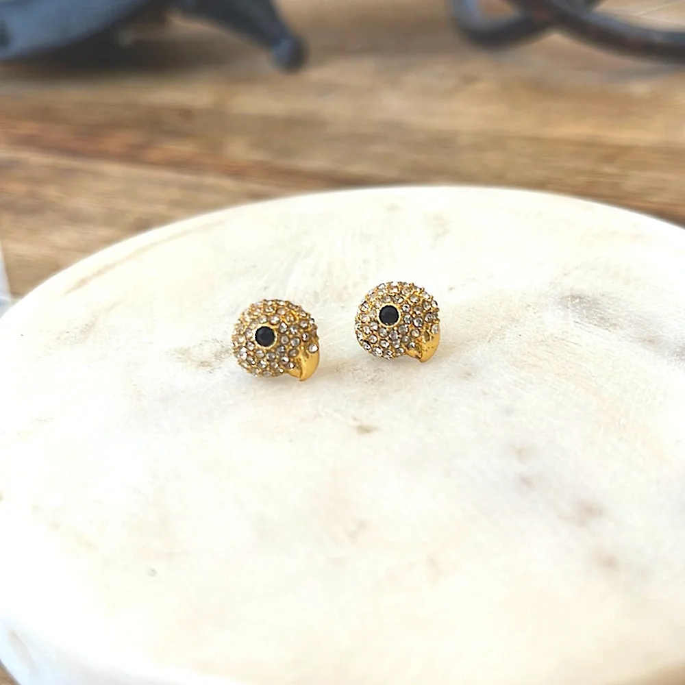 Kate spade parrot stud earrings
